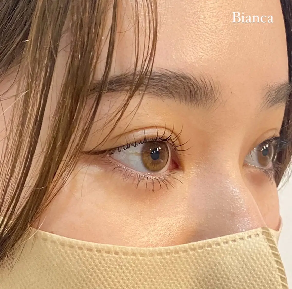 マツエク・マツパ ナチュラル 一重×まつ毛パーマ Bianca上川端店 Satouのマツエク・マツパデザイン