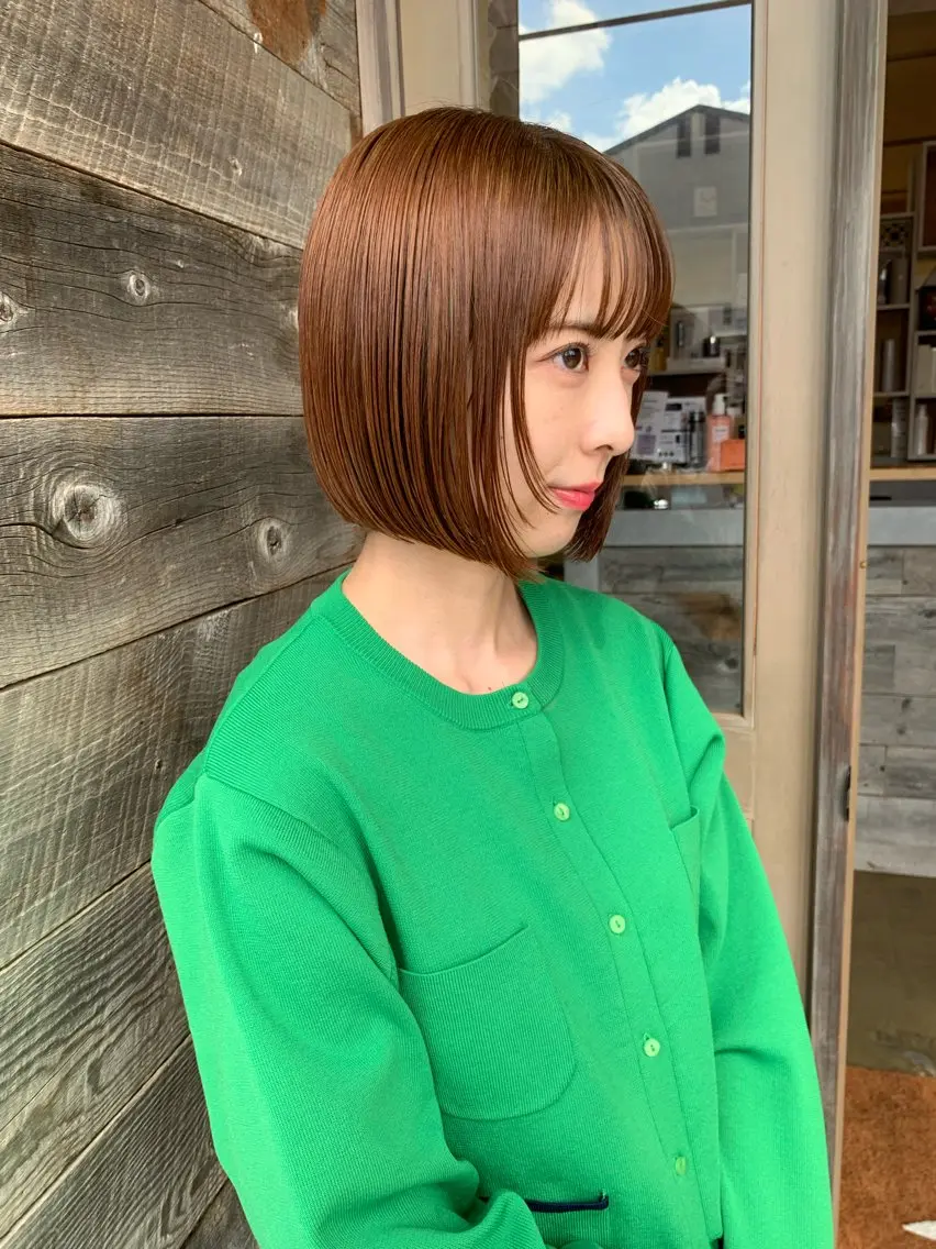 ショート カワサキ マホのヘアスタイル