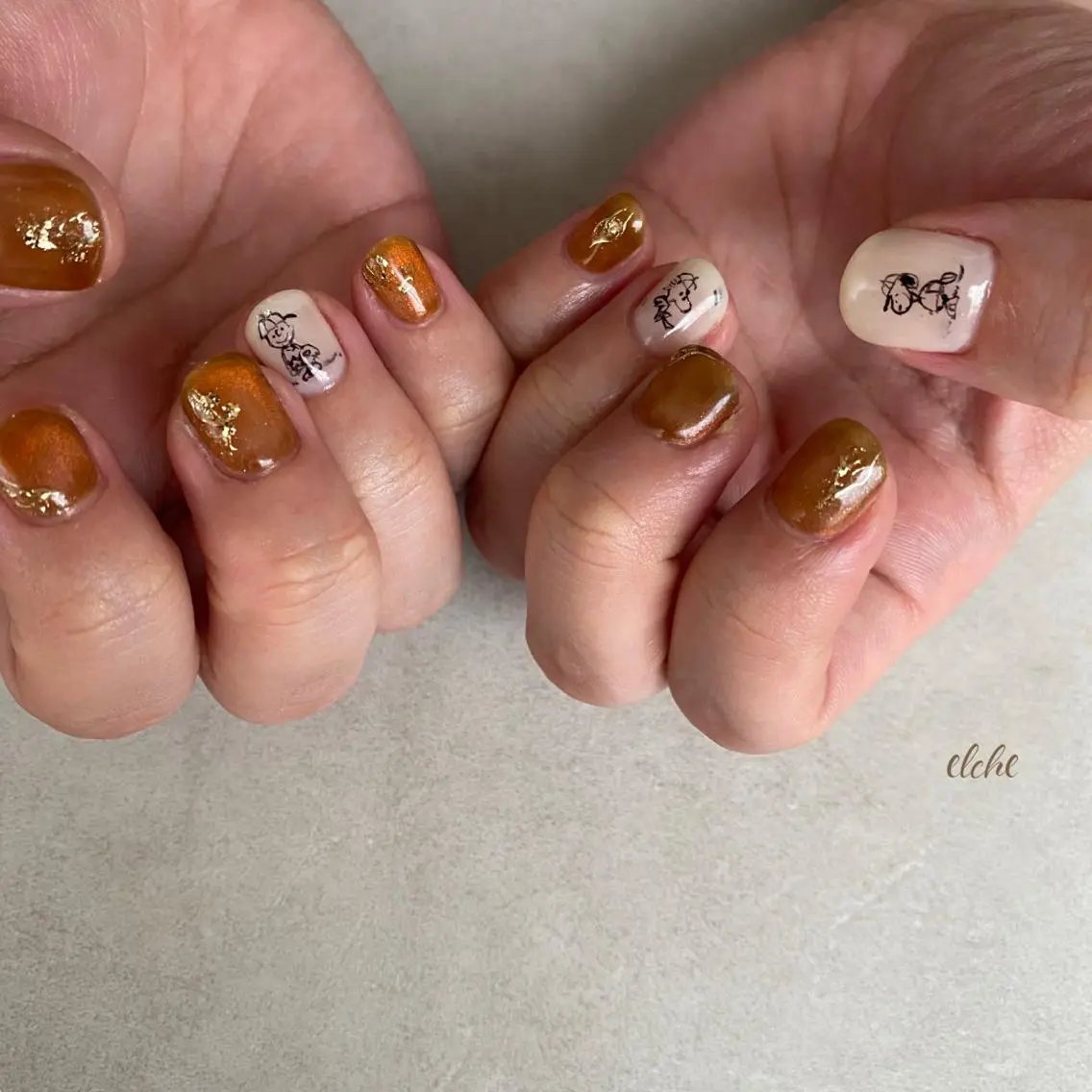 ネイル アートネイル salon de fika【中崎町】のネイルデザイン