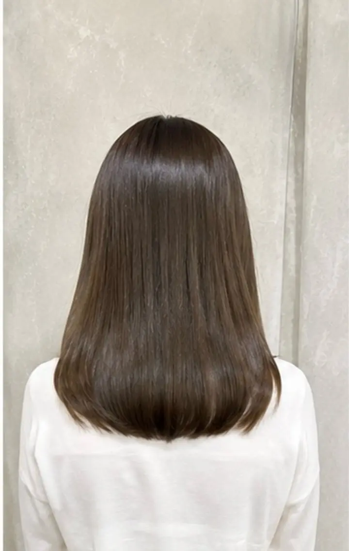 ミディアム ヘアカラー トリートメント Garden 浅草蔵前のヘアスタイル