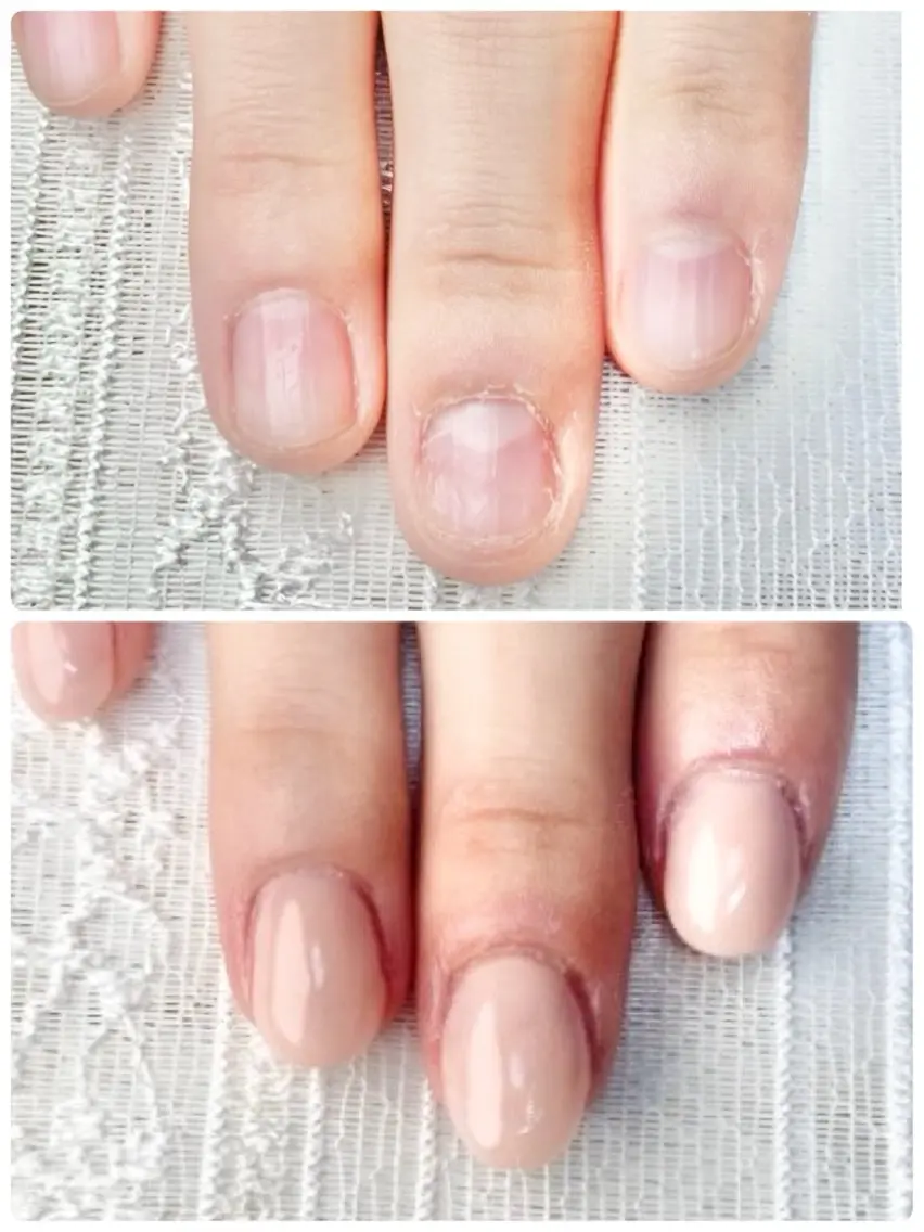 ネイル 長さ出し ネイルチップ K. Michiのネイルデザイン