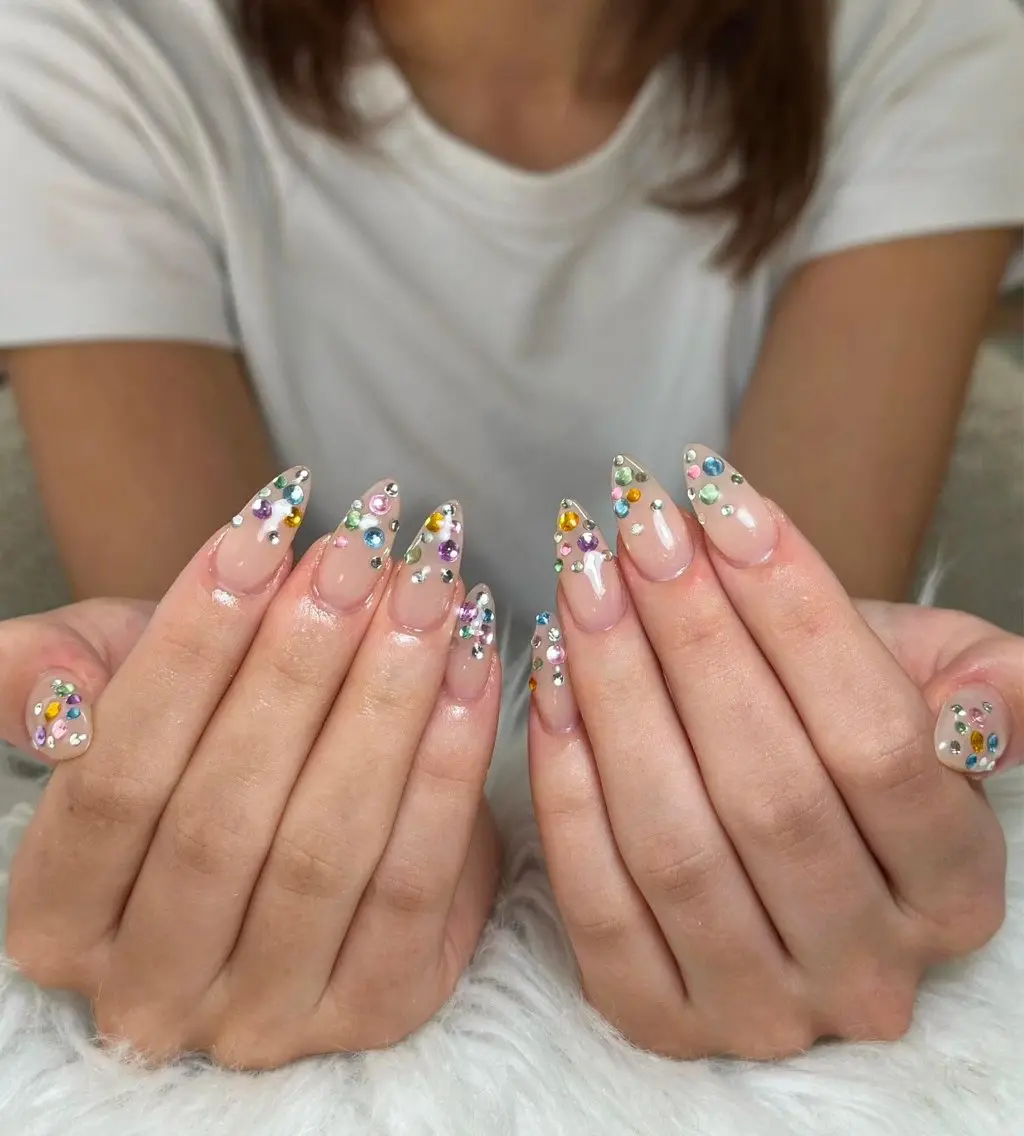 ネイル アートネイル 成人式 ジェルネイル ニュアンスネイル 夏ネイル ハンドネイル Jenn Nail Salonのネイルデザイン