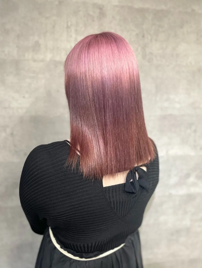 カラー yasuハイトーン/ デザインカラーのヘアスタイル