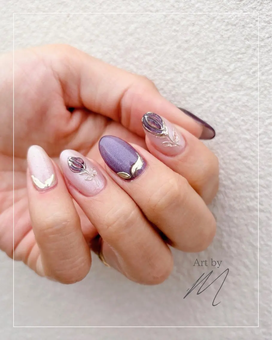 ネイル Allure 小山店 Manamiのネイルデザイン