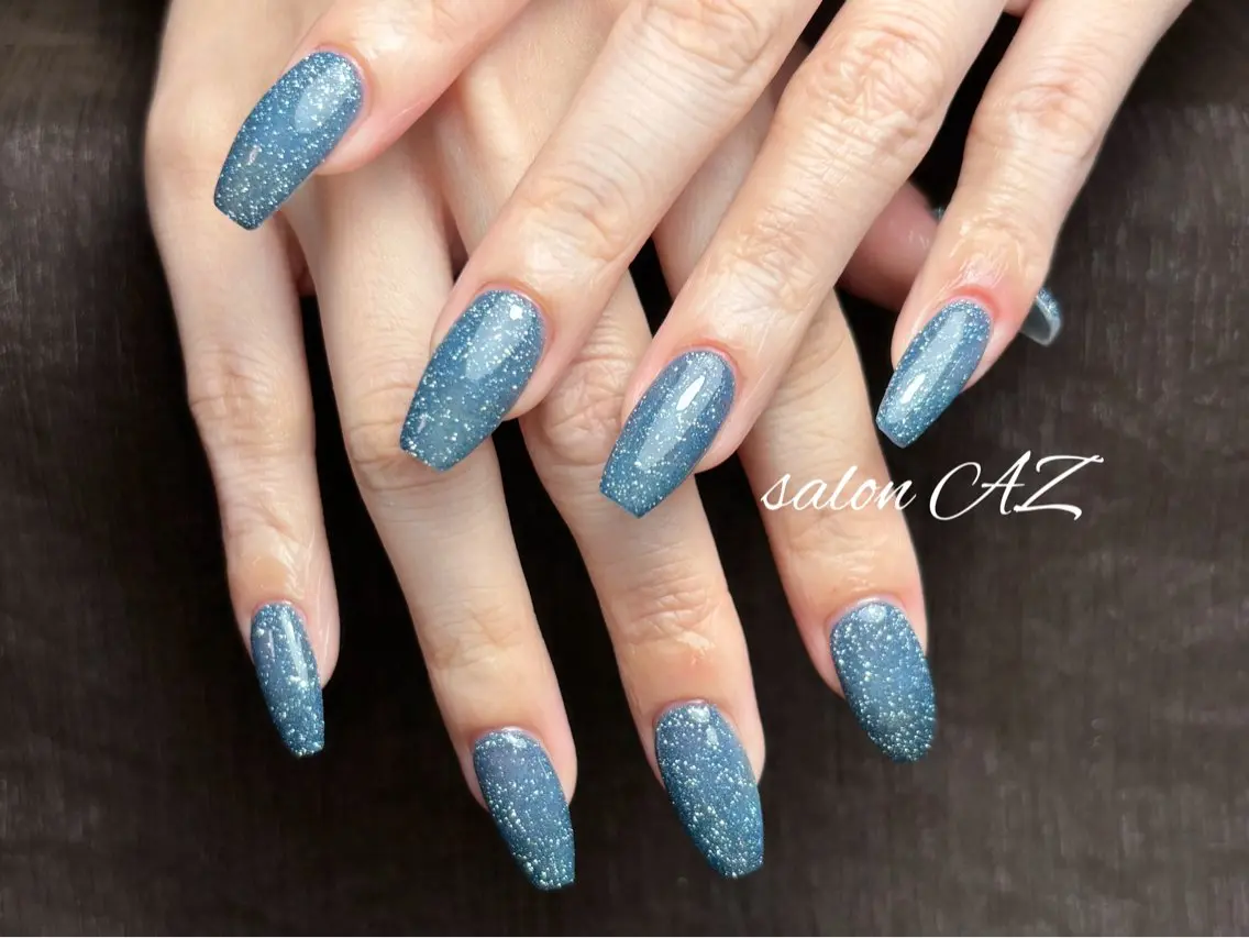 ネイル アートネイル 長さ出し フットネイル フレンチネイル ジェルネイル salon AZのネイルデザイン