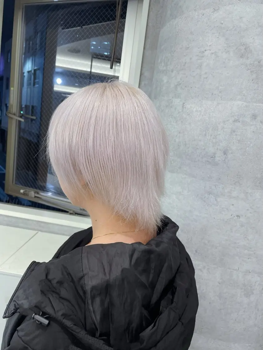 カラー ヘアカラー トリートメント 🎨ハイトーン ブリーチ✨RYUKIのヘアスタイル