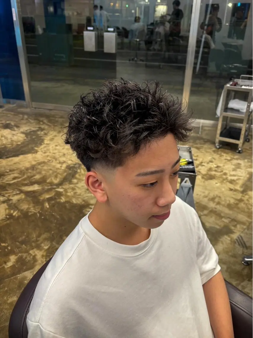 メンズ スパイキーショート 小林 大和のヘアスタイル