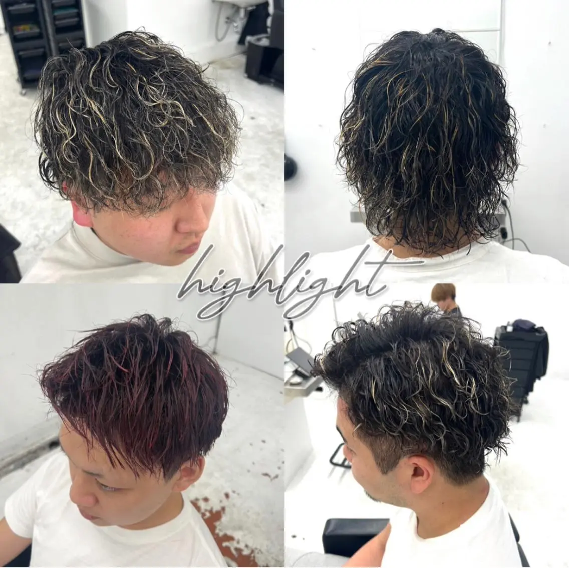 カラー メンズ 柏メンズカットパーマ NO.1タイチのヘアスタイル
