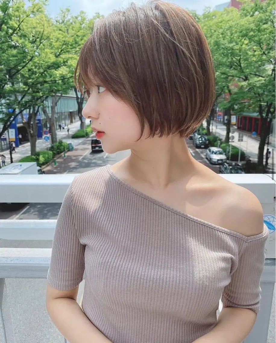 ショート ゆうり/ 透明感カラーのヘアスタイル