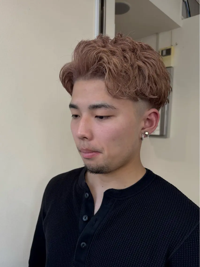 カラー メンズ 米元 春奈のヘアスタイル