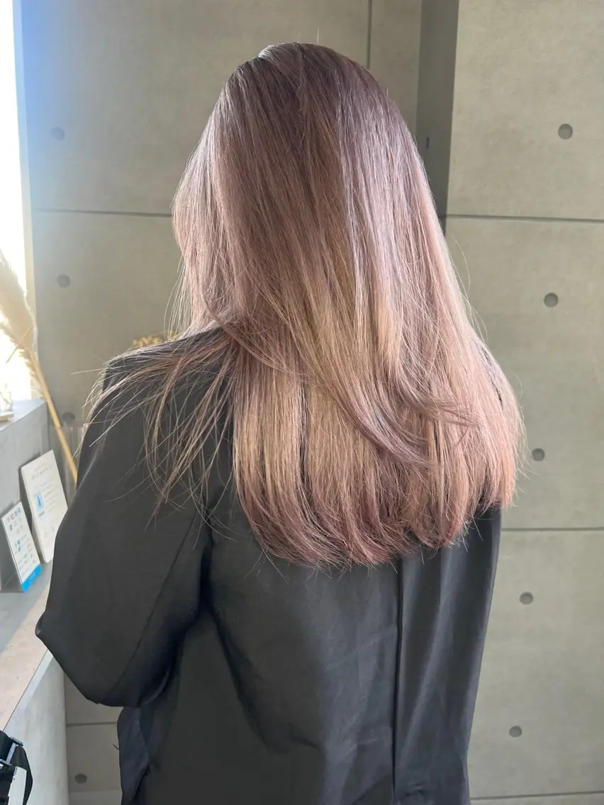 セミロング カラー カット ヘアカラー misato 🌙のヘアスタイル