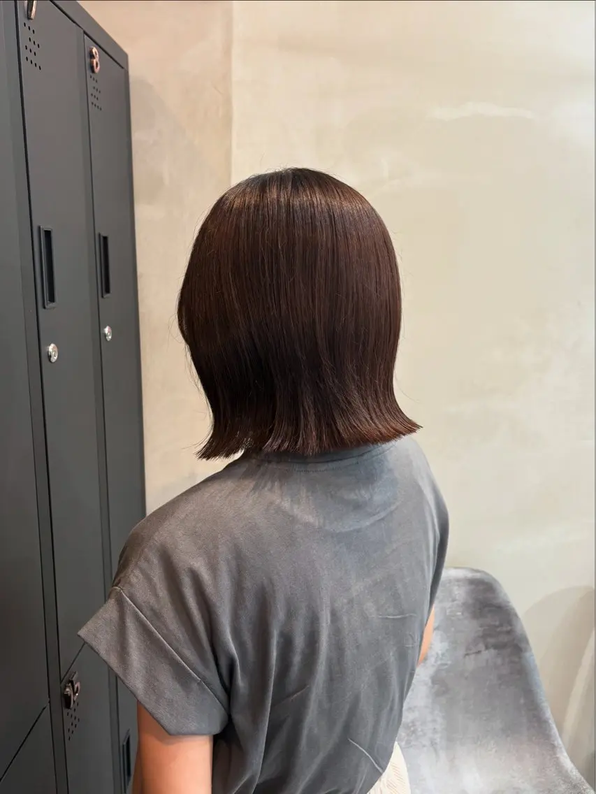 ミディアム カット ヘアカラー トリートメント SHIAN 立川 🍑すずかのヘアスタイル