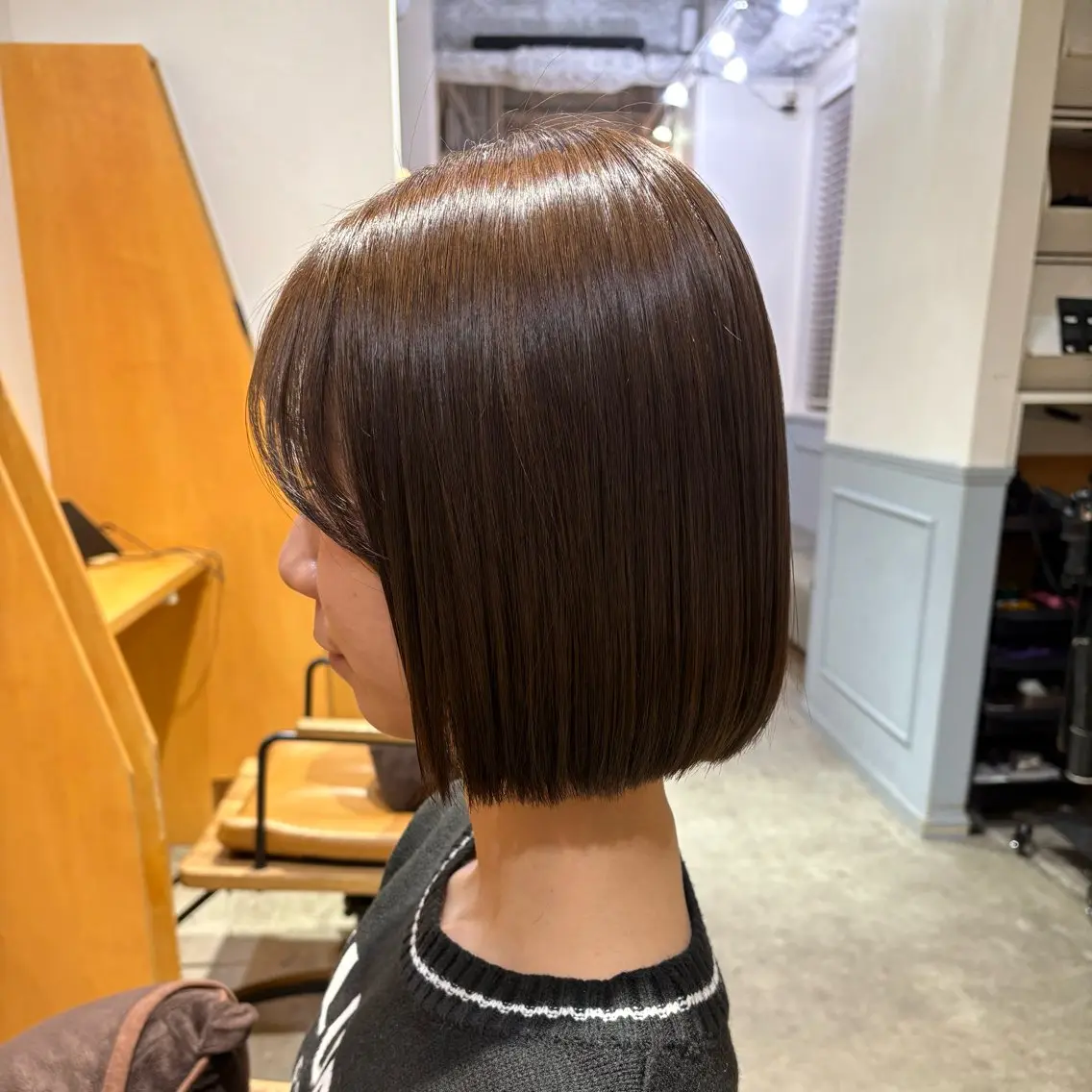 ショート ボブ 縮毛矯正 カット 縮毛矯正 トリートメント GINZARay2 風本朱里🐥のヘアスタイル