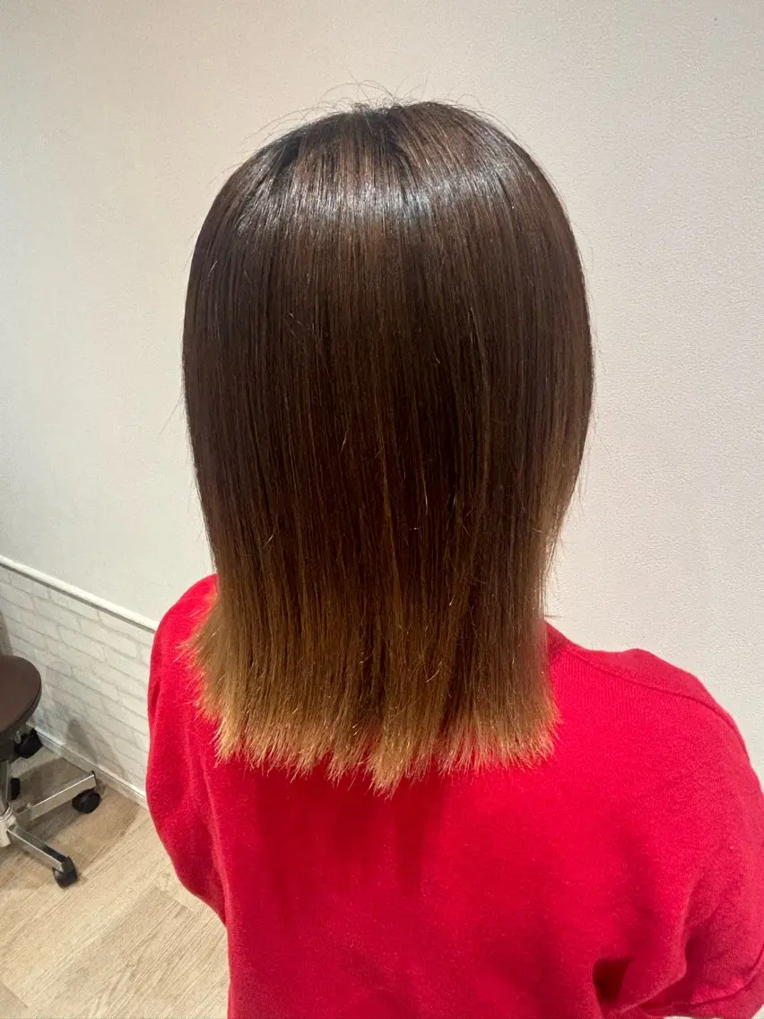 透明感カラー/艶髪 MOMOのヘアスタイル