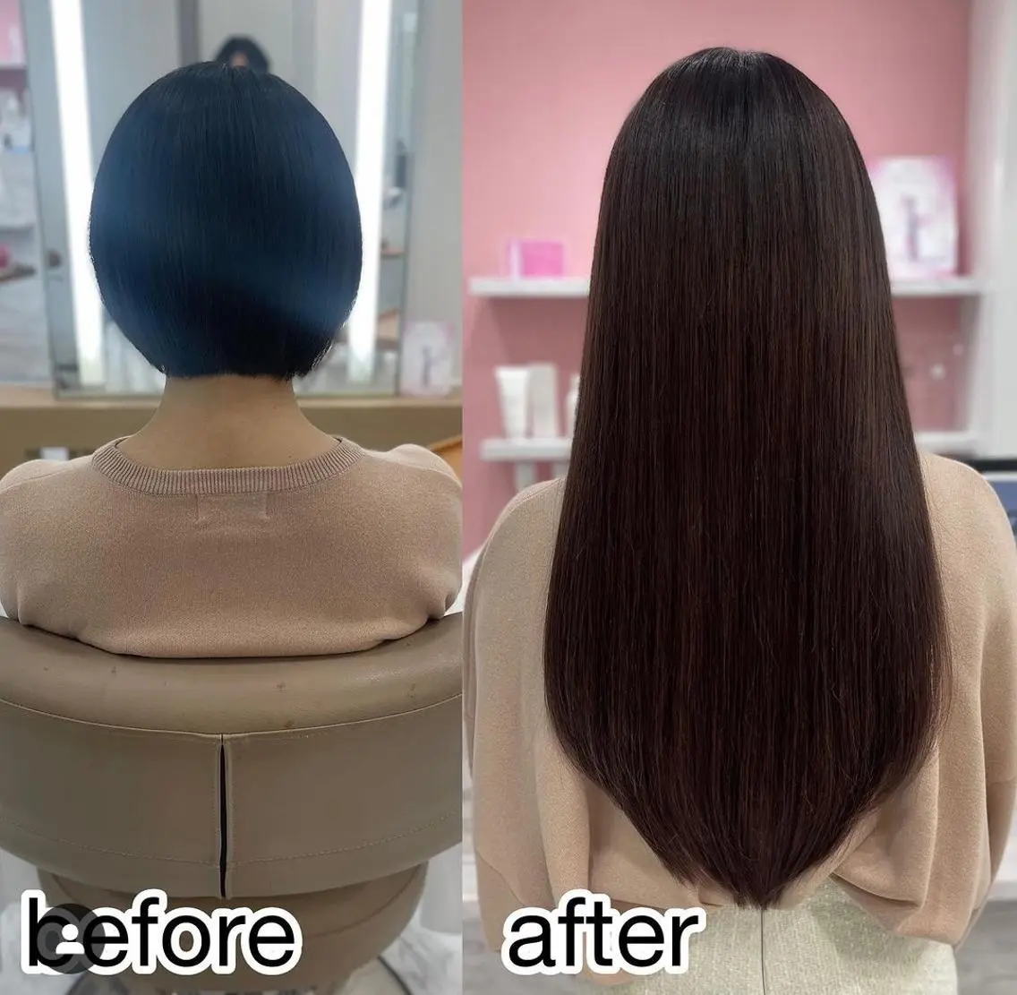 カラー ミディアム 桃屋 桃屋のヘアスタイル