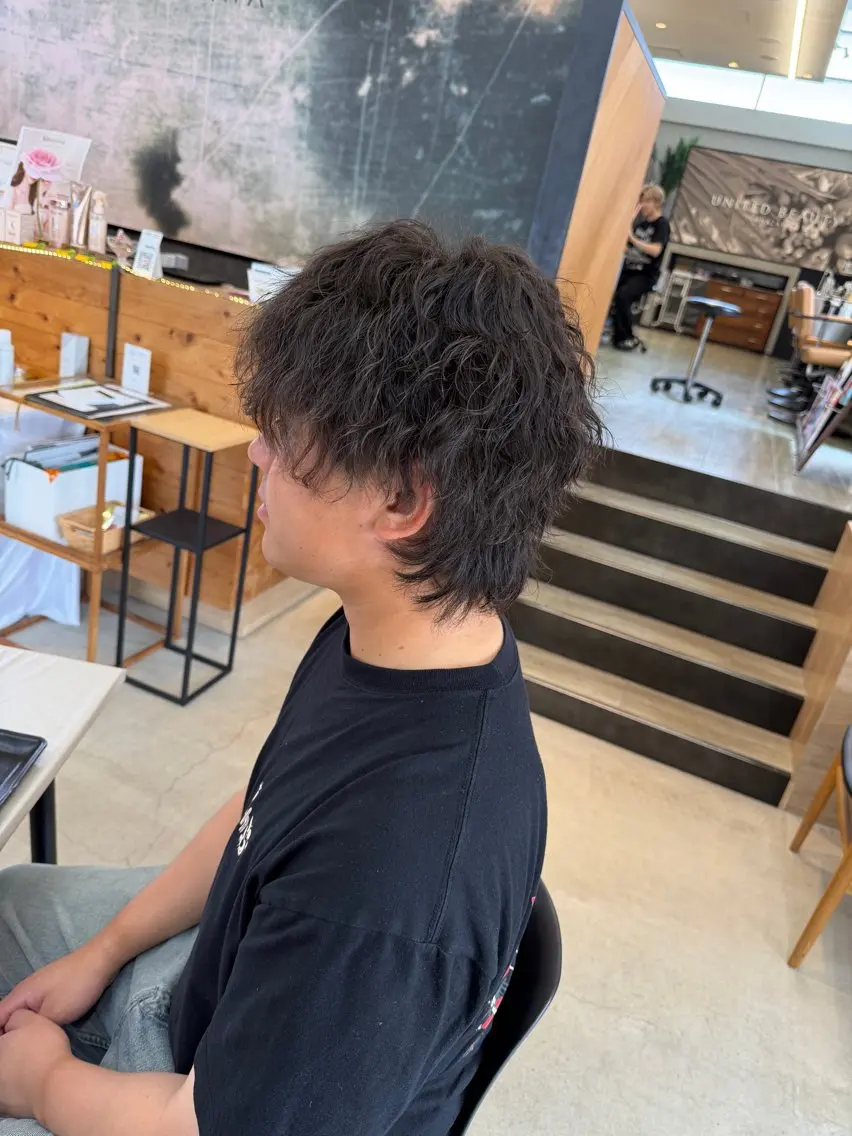 メンズ メンズパーマ テラダ ユウシン西金沢のヘアスタイル