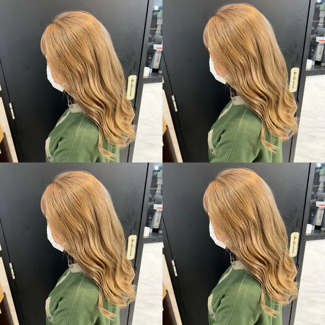 セミロング カラー ベージュカラー カット ヘアカラー トリートメント ✨レイヤー/髪質改善 /縮毛矯正✨ナカムラのヘアスタイル