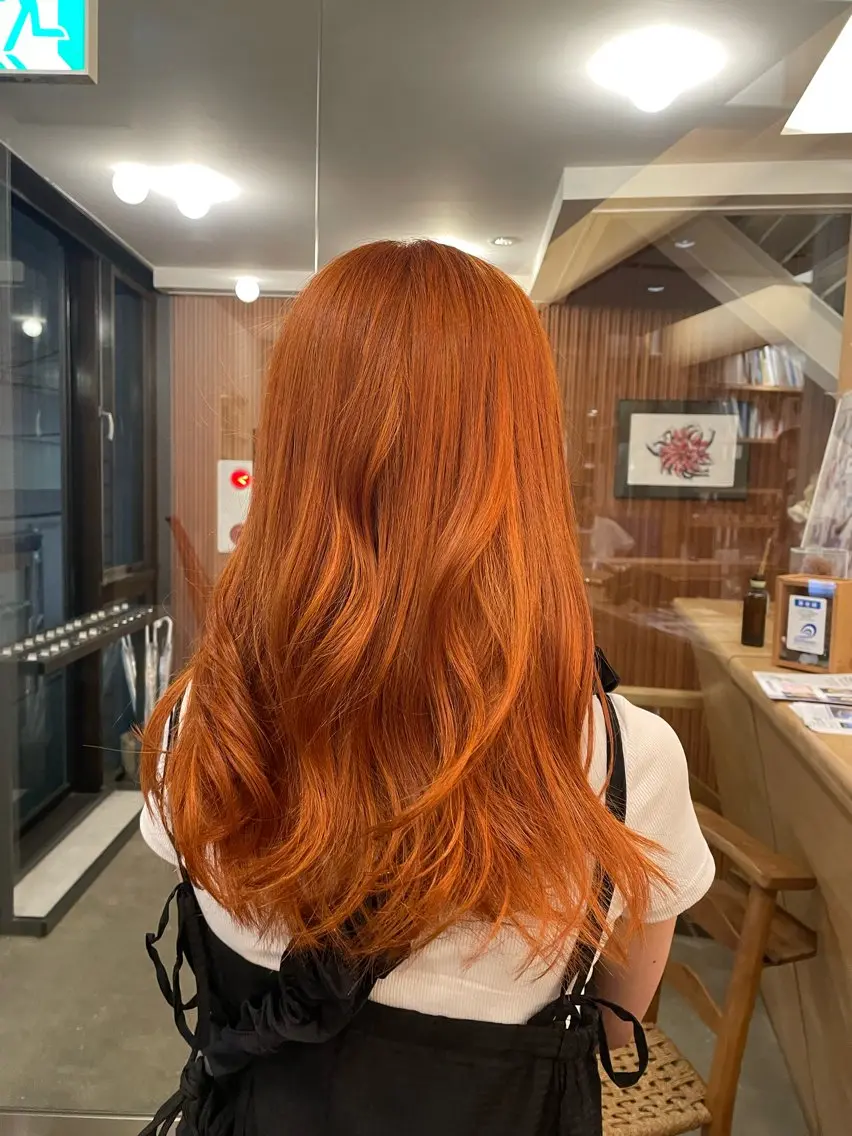ロング ヘアカラー パーマ ‪・カット/ SARAのヘアスタイル