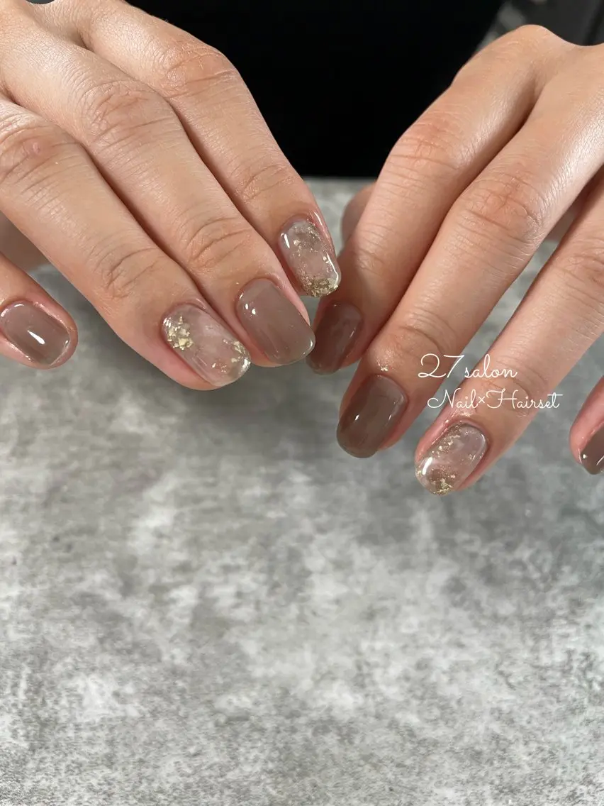 ネイル ニュアンスネイル 27salon yuinaのネイルデザイン