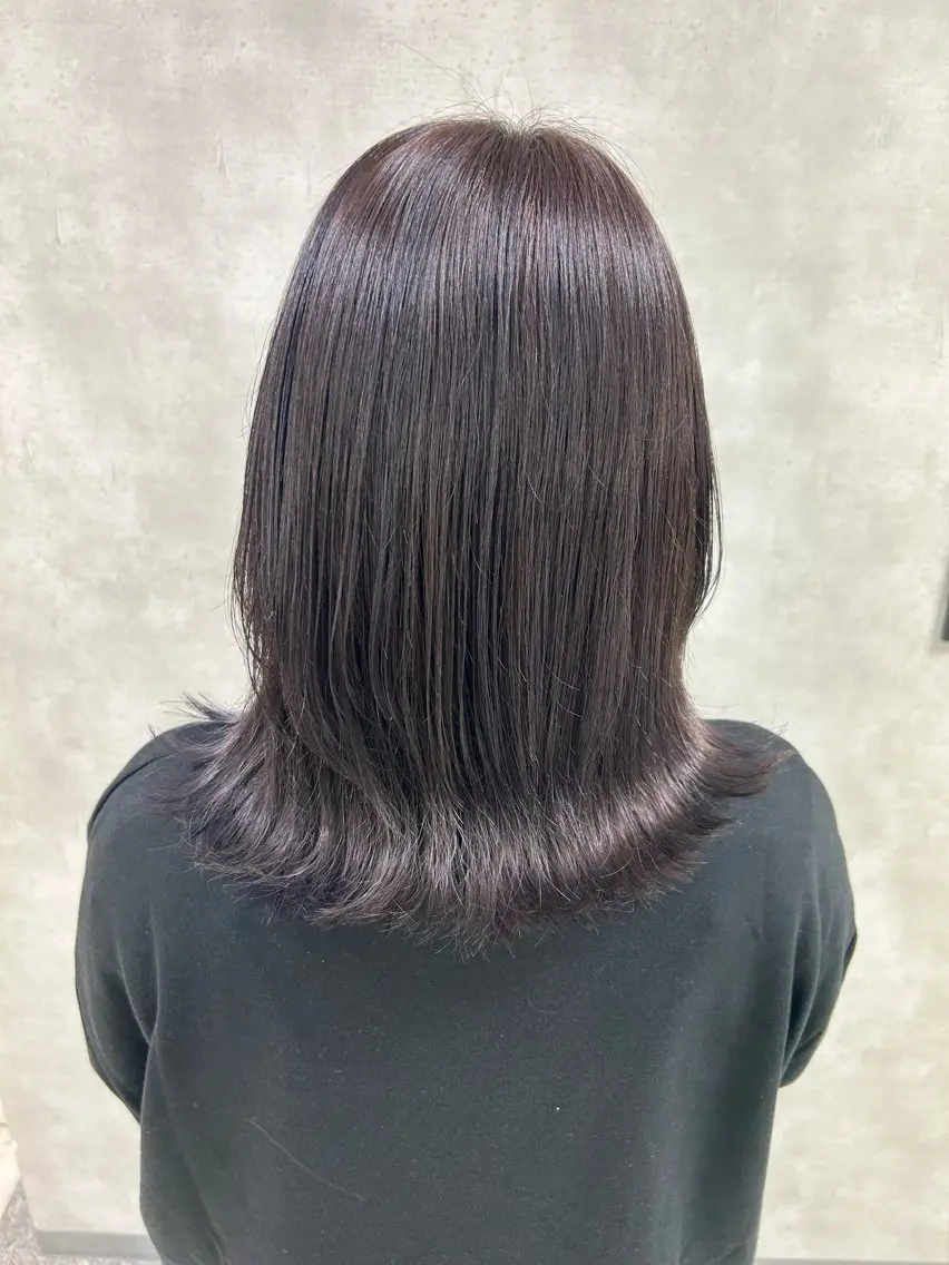 ミディアム カラー カット ヘアカラー トリートメント 🌈半谷 千尋⛅️✨のヘアスタイル