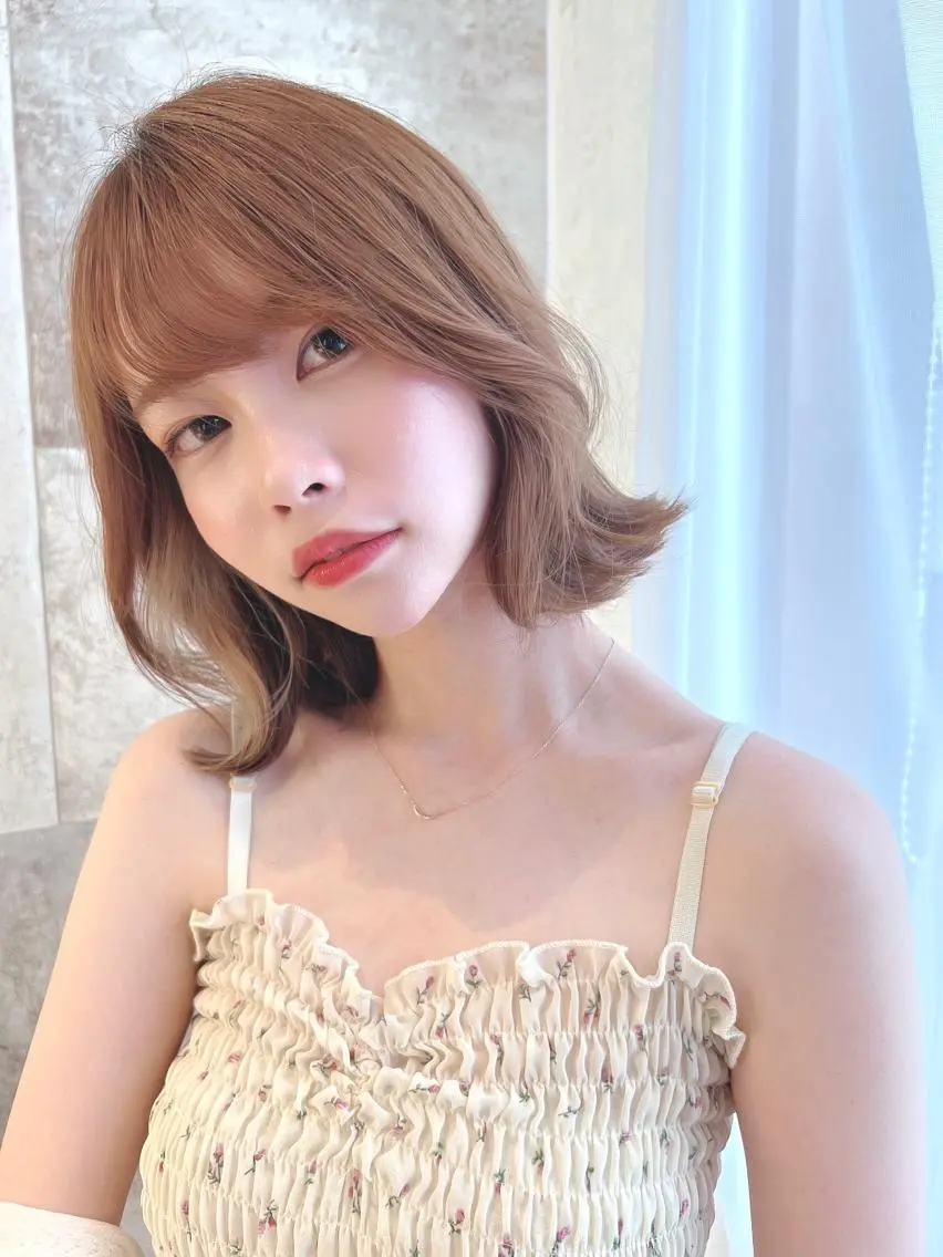 【💓🧸流行りクーポン🧸💓】ブリーチ込みインナーカラー+1step髪質改善トリートメントの写真