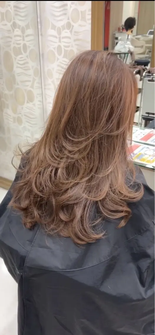 ロング カラー ベージュカラー 透明感カラー/ yuzu🌺☪️のヘアスタイル
