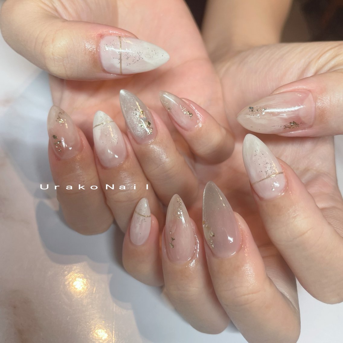 ネイル ハンドネイル UrakoNail 《nail》のネイルデザイン