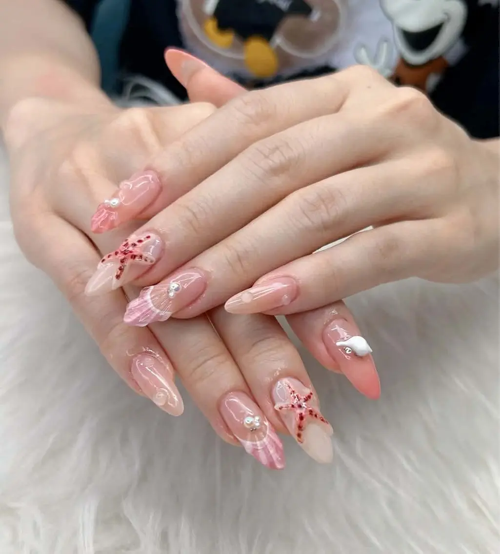 ネイル ハンドネイル あ きのネイルデザイン