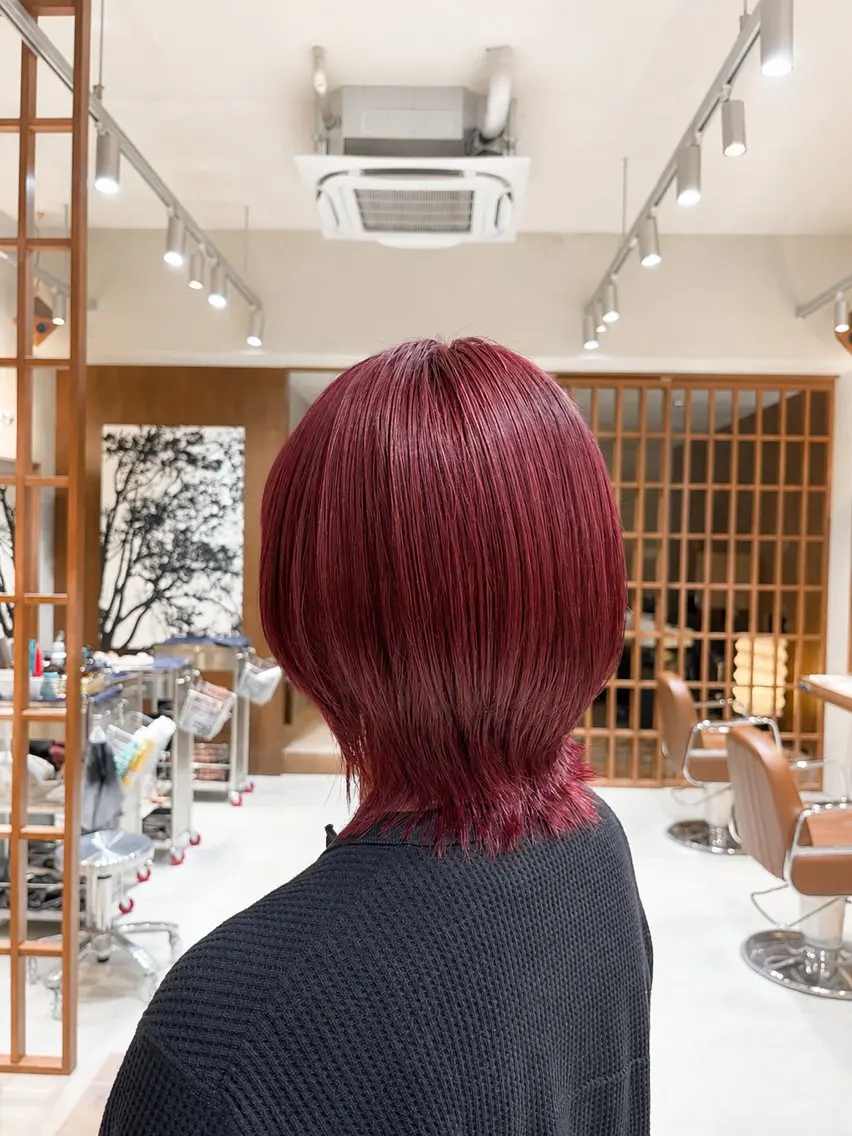 ミディアム ヘアカラー 🖤Nonoka/ organic🖤のヘアスタイル