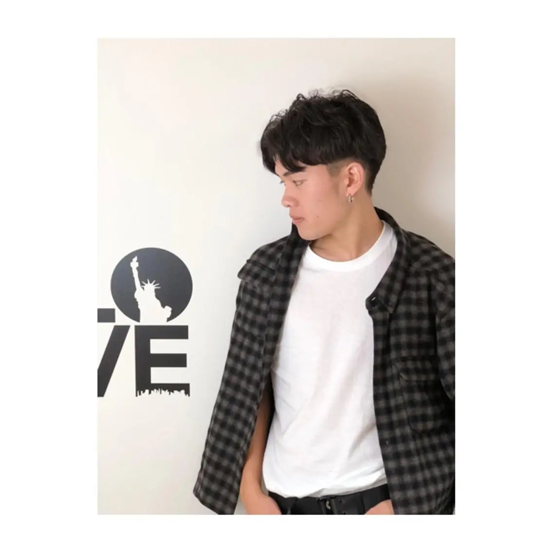 メンズ アップバング ショートが得意✂️ 藤城建太のヘアスタイル