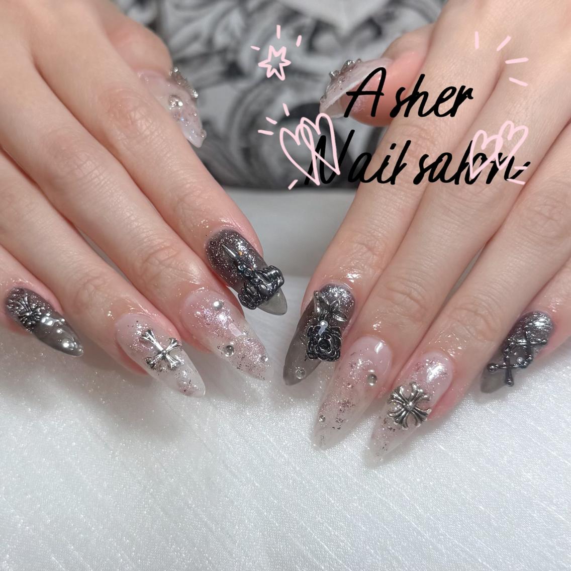 ネイル ハンドネイル ハンドケア Asher _Nailのネイルデザイン