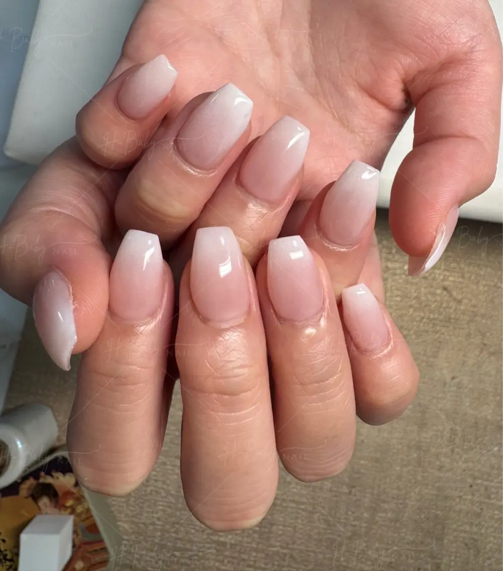 ネイル アートネイル 成人式 ジェルネイル ニュアンスネイル 夏ネイル ハンドネイル neco H.babynailのネイルデザイン