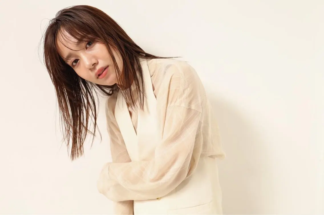 セミロング カラー ヘアアレンジ カット ヘアカラー トリートメント Kawaguchi Arisaのヘアスタイル