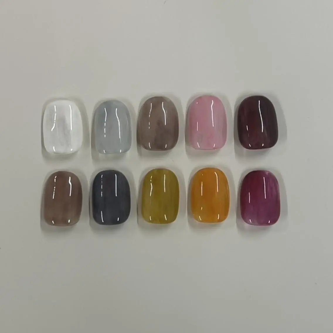 【hand/オフ込】 🌼10色限定ムラ塗りワンカラー🌼の写真