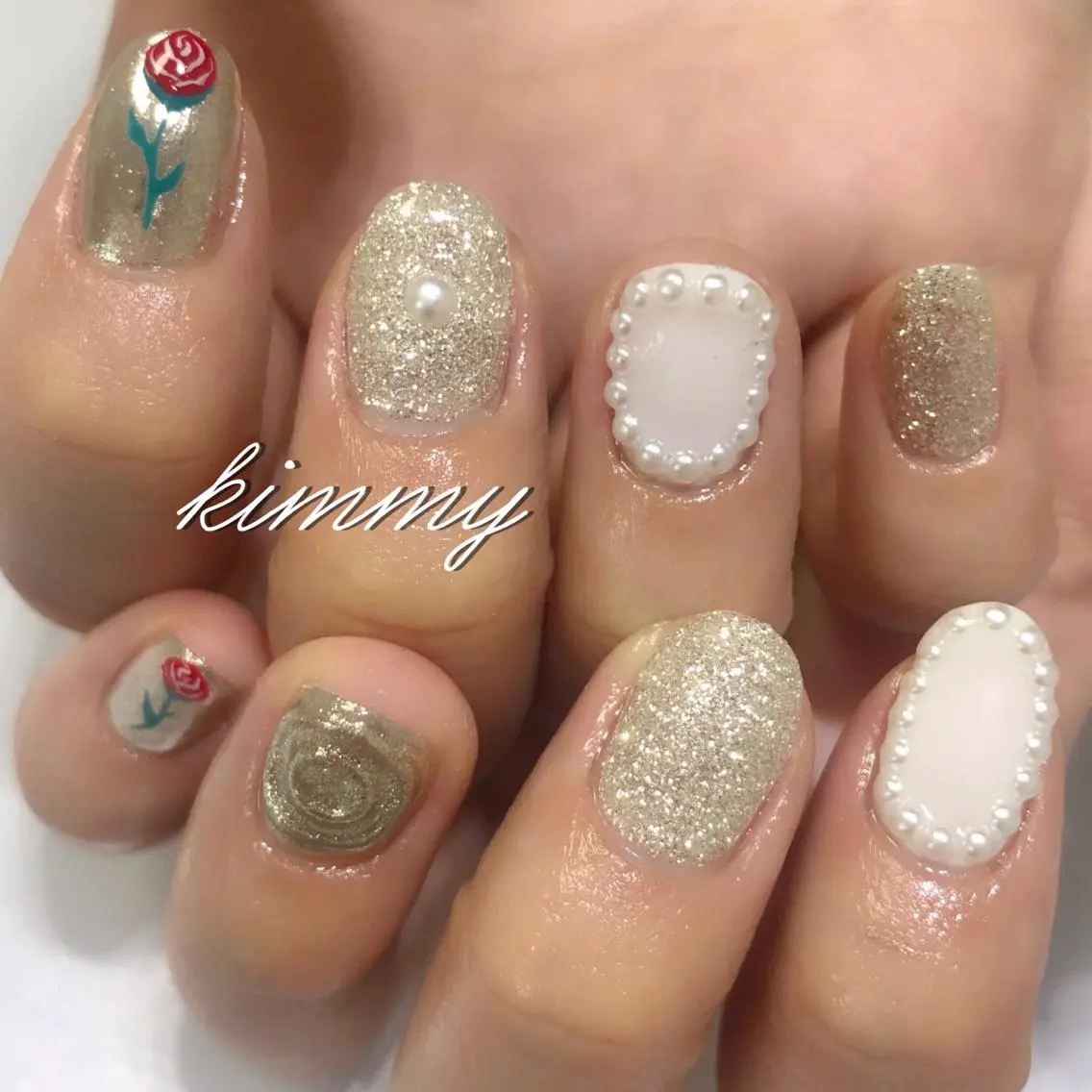 ネイル ハンドネイル kimmy nailsのネイルデザイン