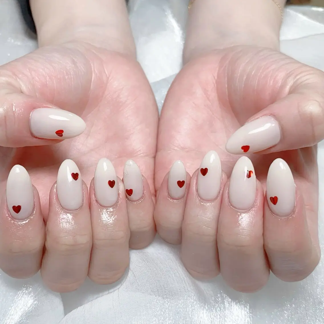 メンズ ネイル メンズ韓国風 アートネイル オーロラネイル ガーリー キラキラネイル ハンドネイル Nail salon 木にいるのネイルデザイン