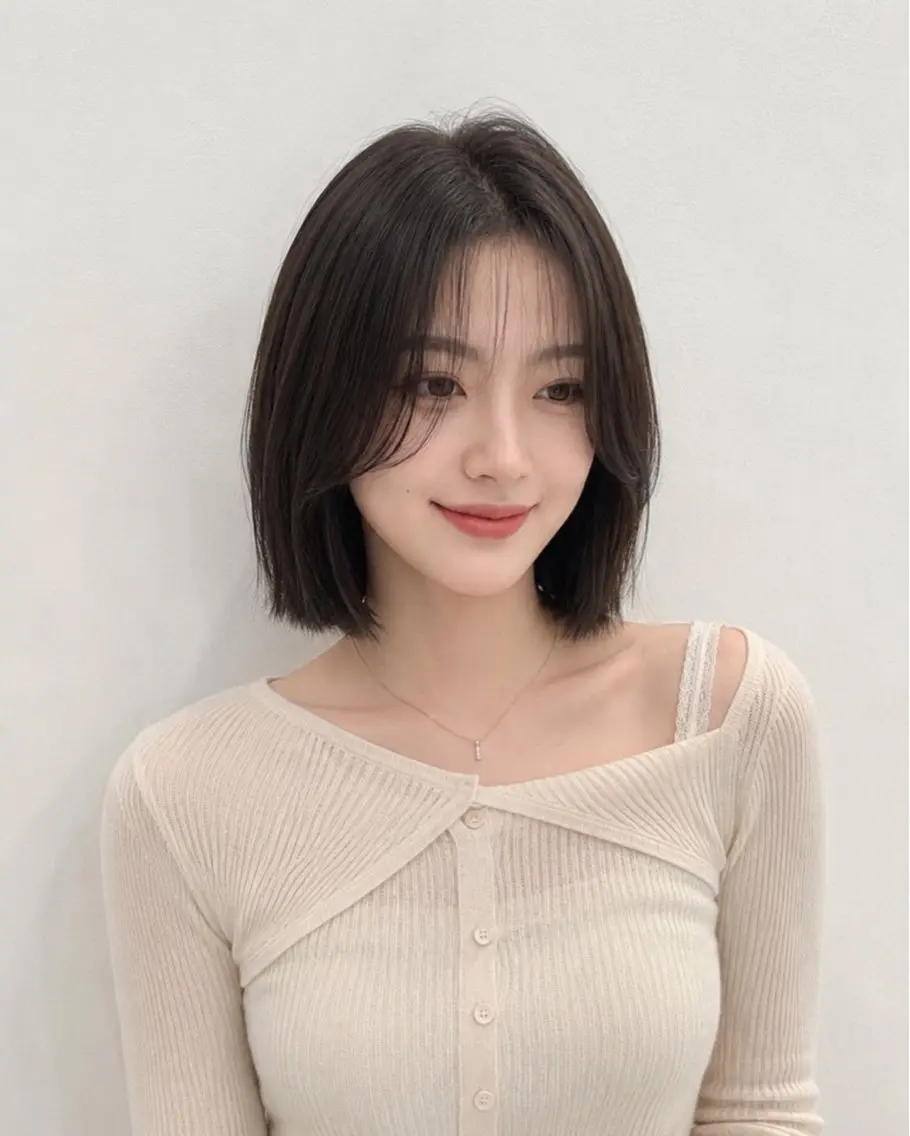ショート カラー カット ヘアカラー トリートメント モテ🤍トレンドヘア /新宿/ワカナのヘアスタイル