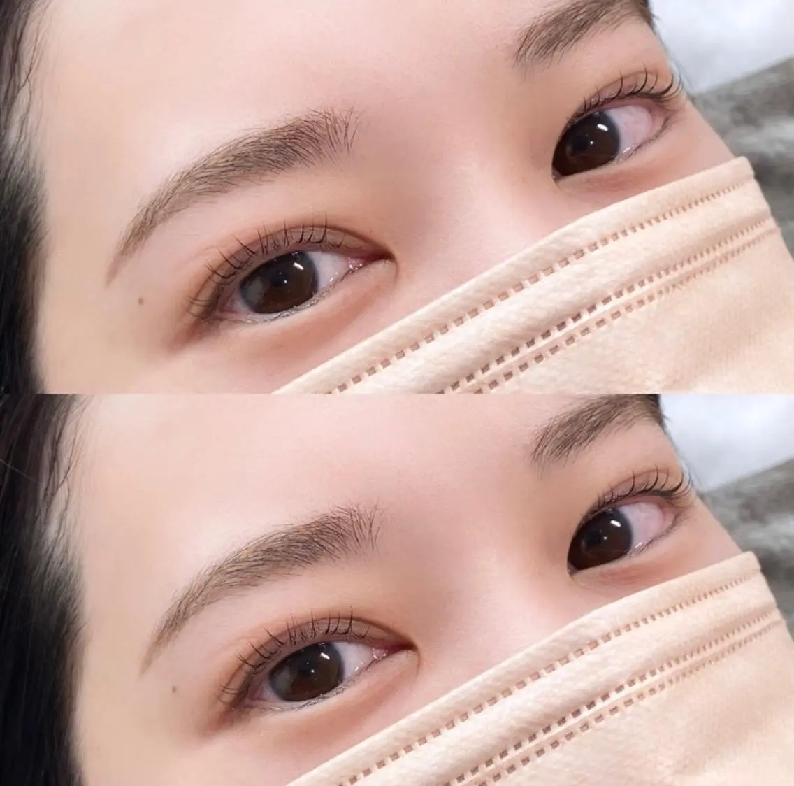 【リピーター様💎】まつげパーマ➕眉毛ワックス🪞ｺｰﾃｨﾝｸﾞ仕上げ付✨（眉 カラー🎨追加◎）の写真