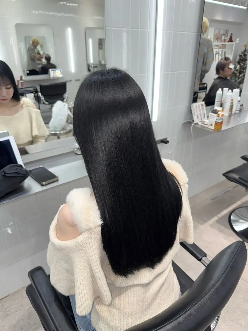ロング ヘアカラー トリートメント 🫧うるツヤカラー/ cocono🫧のヘアスタイル