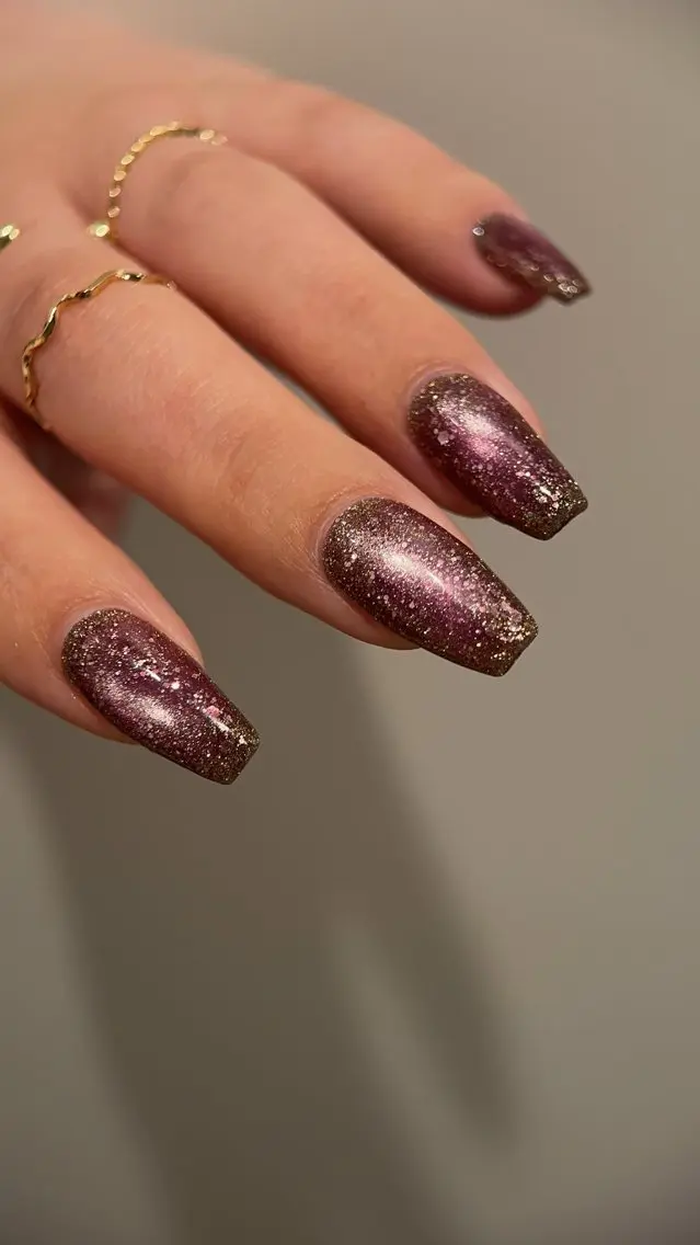 ネイル フラッシュネイル キラキラネイル マグネットネイル ハンドネイル aneu. -アヌ- 💅🫧reinaのネイルデザイン