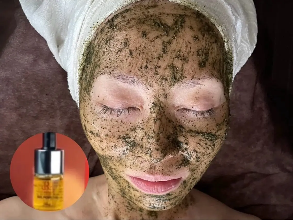 【◉脱老け顔‼️若見え肌✨✨お持ち帰り美容液付き】！REVIハーブピーリング＋ハーブプレゼント＋半顔体験の写真