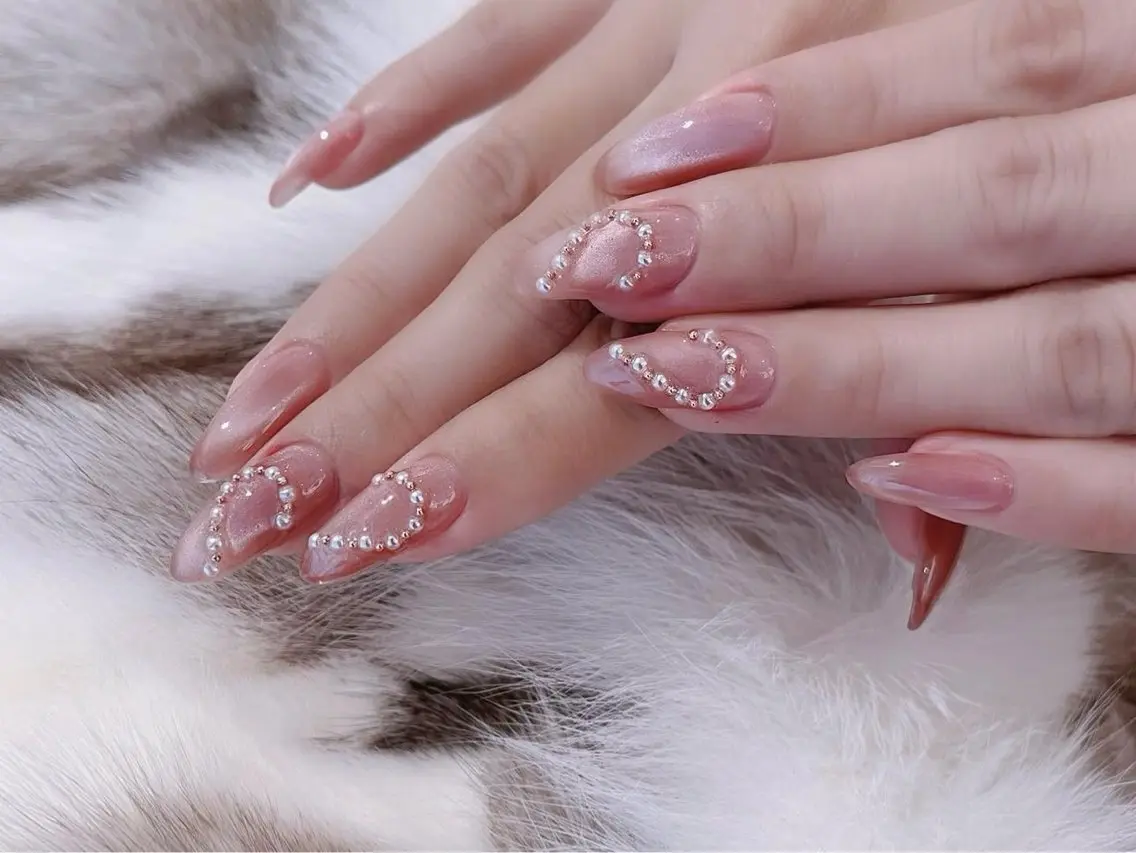 ネイル 長さ出し フットネイル フレンチネイル ジェルネイル 韓国ネイル Nova Nail Nambaのネイルデザイン