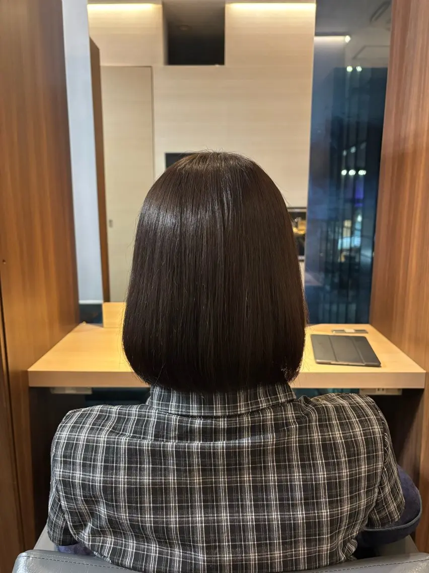 カラー ヘアカラー 本堂 美聖のヘアスタイル