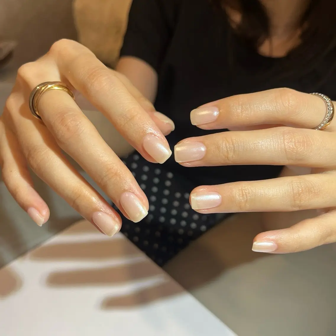 ネイル ハンドネイル soa.Aika 自爪育成のネイルデザイン