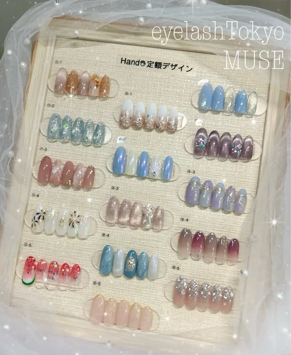 ネイル フラッシュネイル 氷ネイル・うるうるネイル キラキラネイル ラメ(グリッター) マグネットネイル ハンドネイル tanaka ◡̈のネイルデザイン
