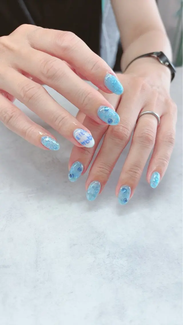 ネイル シンプルネイル ハンドネイル nailstudio saiのネイルデザイン