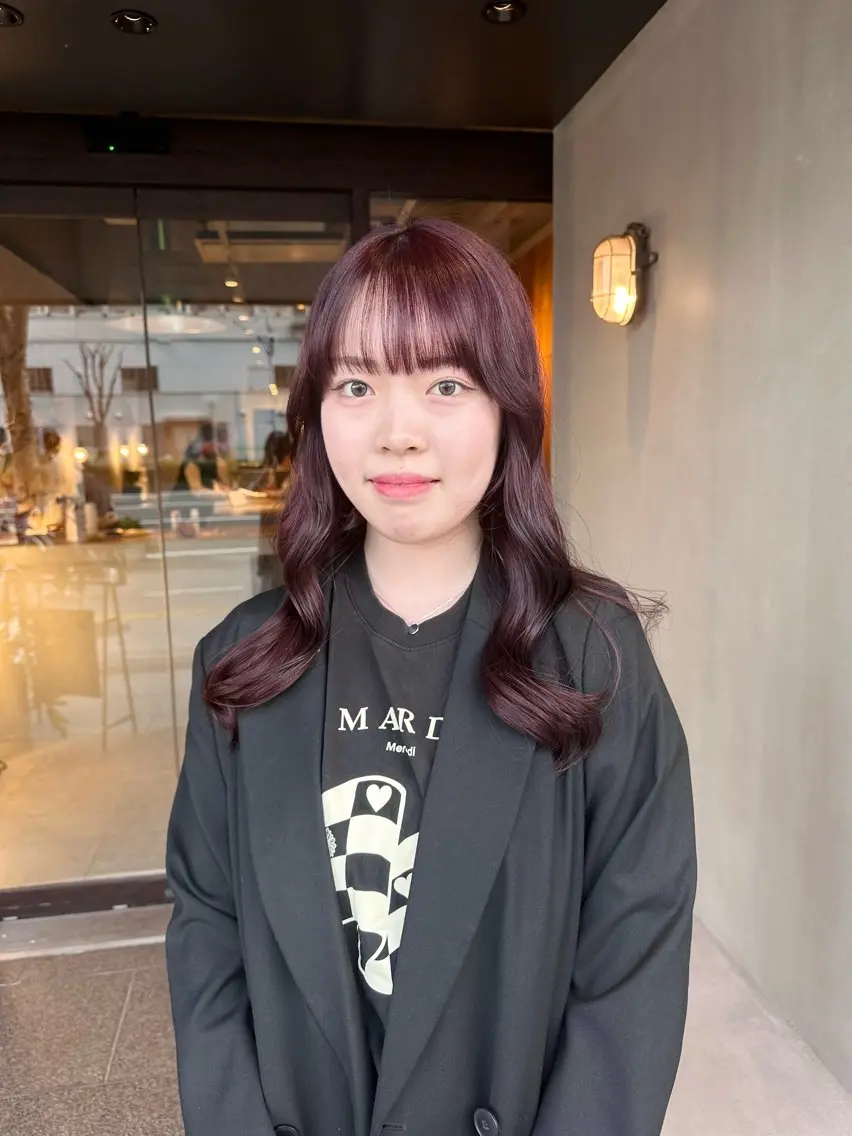 ロング カラー ヘアカラー ピンクカラー/ mana🎀のヘアスタイル