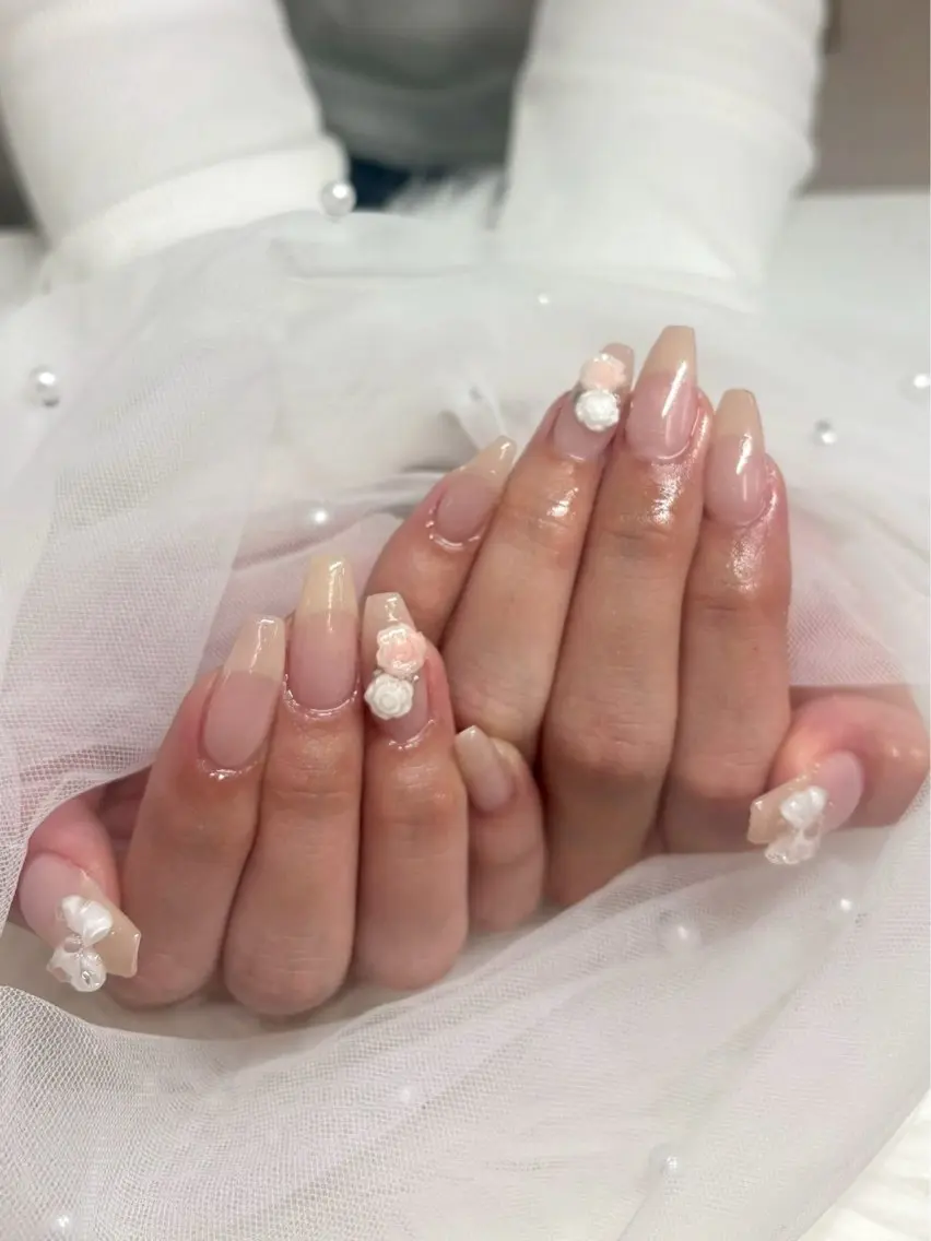 ネイル アートネイル ワンホンネイル ハンドネイル nail salon popoのネイルデザイン
