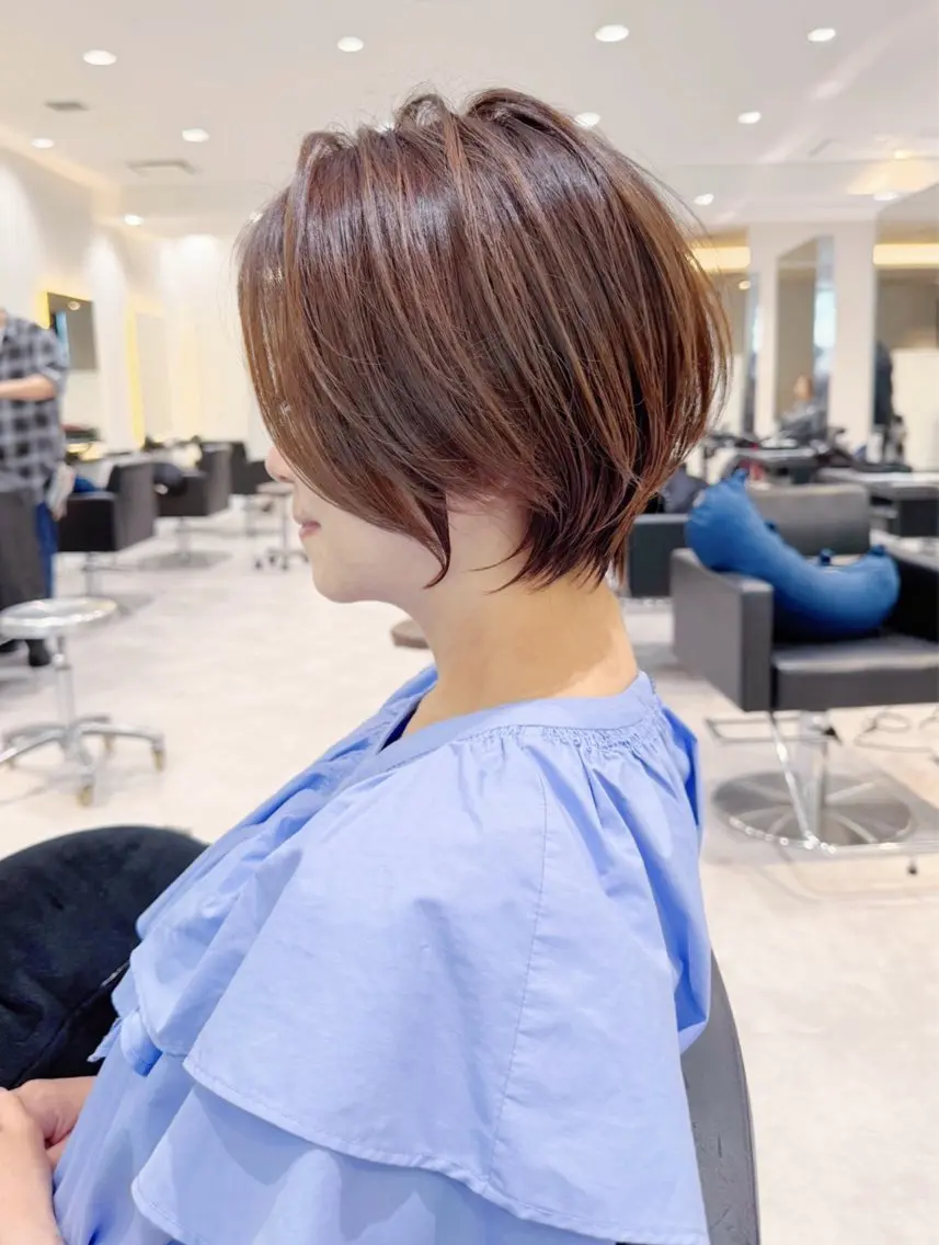 ショート 絶壁補正くびれ ショート✂️　井川のヘアスタイル