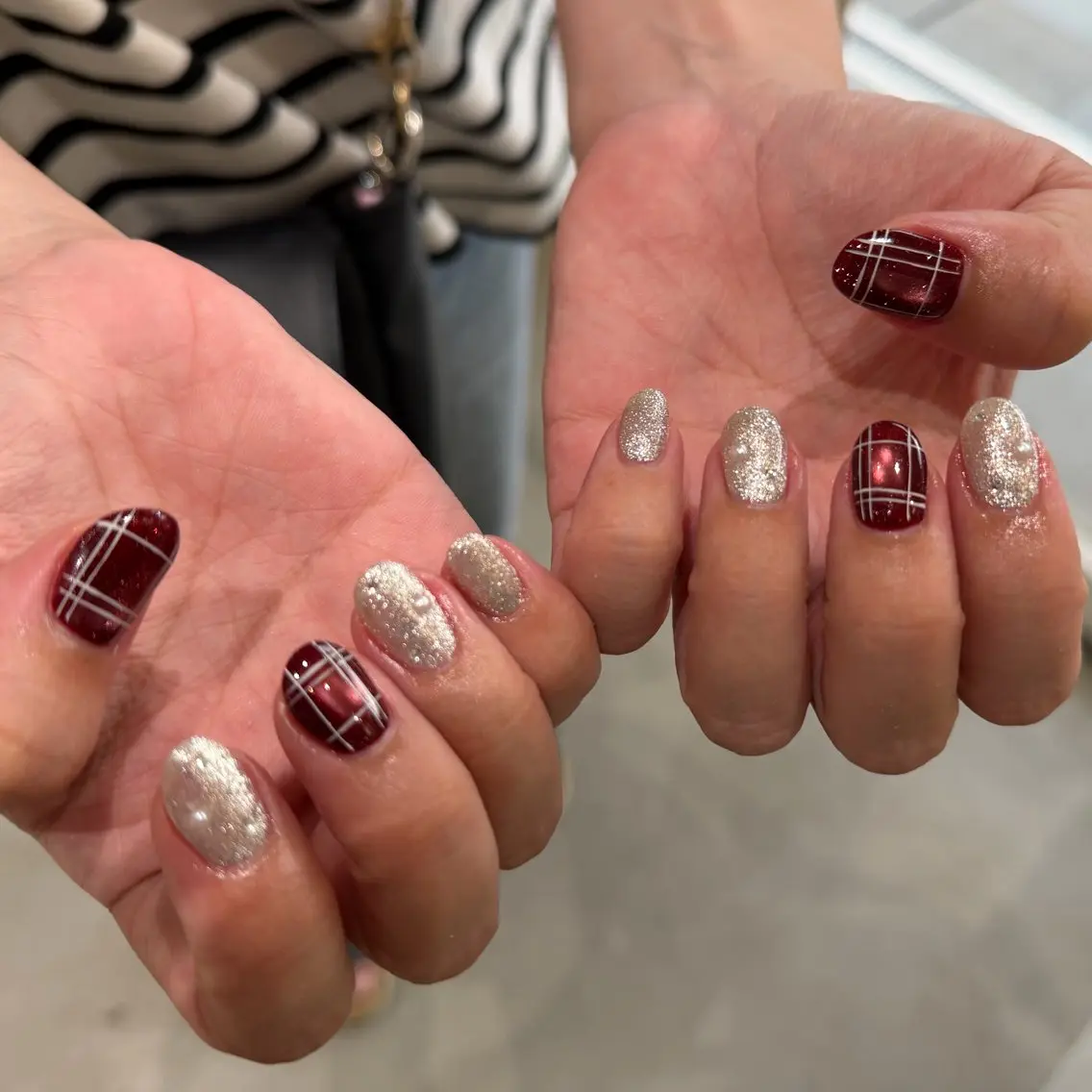 ネイル ハンドネイル mayu🎀 Zinaおおたかの森のネイルデザイン
